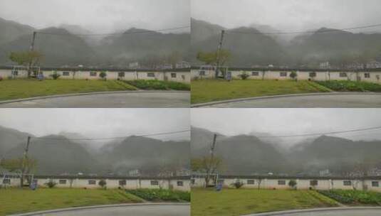 浙江湖州安吉大山里的自然风光高清在线视频素材下载
