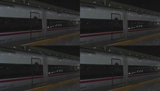 高铁站的高铁高清在线视频素材下载