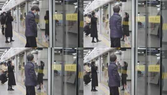 上海地铁场景高清在线视频素材下载