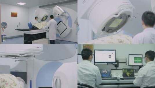 放射治疗化疗癌症肿瘤治疗医科达加速器高清在线视频素材下载