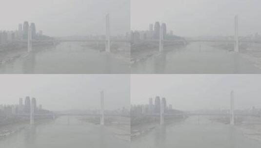 重庆渝中区航拍高清在线视频素材下载