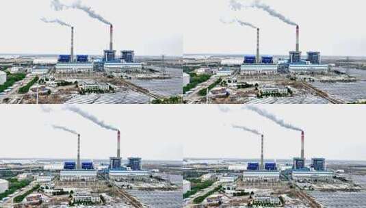 工业发电厂高清在线视频素材下载