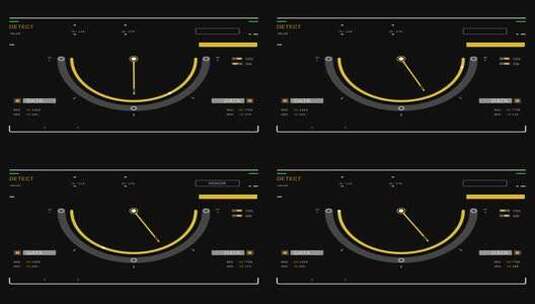 4K高科技交互性仪表组合界面 (9)高清在线视频素材下载