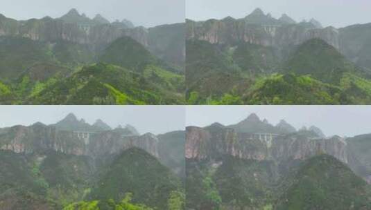 4K航拍​河南安阳林州太行山高清在线视频素材下载