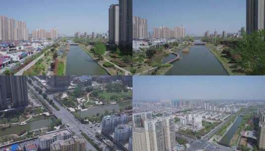 亳州城市航拍合集高清在线视频素材下载