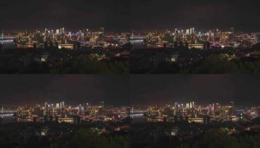 重庆渝中半岛夜景高清在线视频素材下载