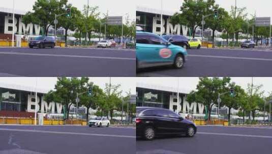 上海街道交通高清在线视频素材下载