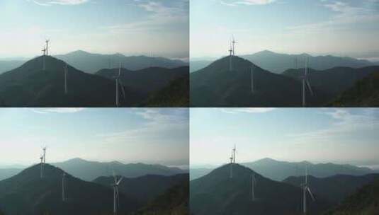 山和风车高清在线视频素材下载