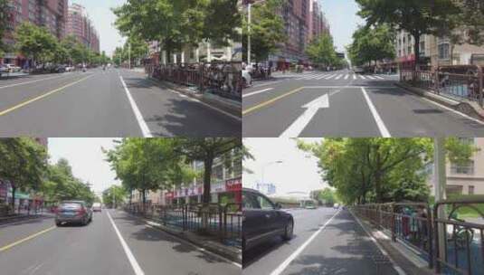 城市街道空镜头高清在线视频素材下载