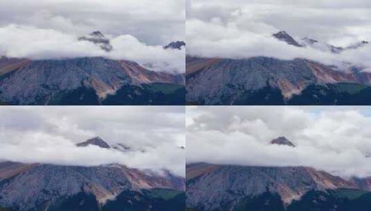 西藏神山怒江72拐高清在线视频素材下载