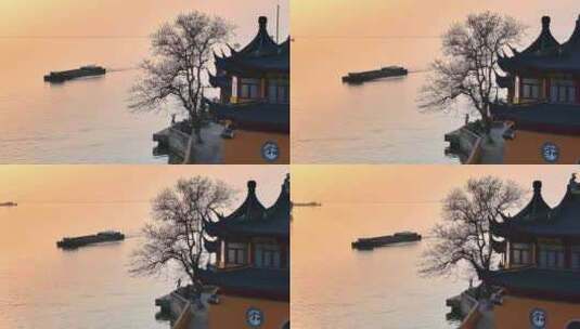 上海报国寺航拍高清在线视频素材下载