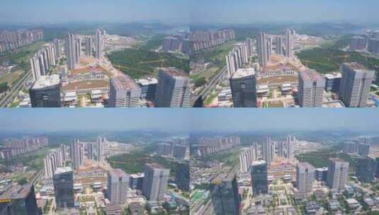 中国广州增城低碳总部园区高清在线视频素材下载