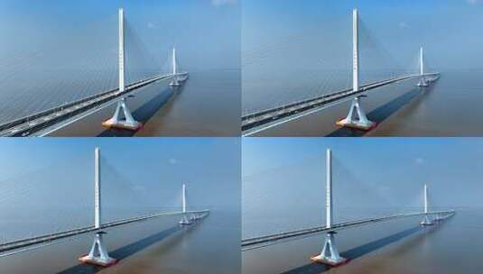 跨海大桥 上海长江大桥高清在线视频素材下载