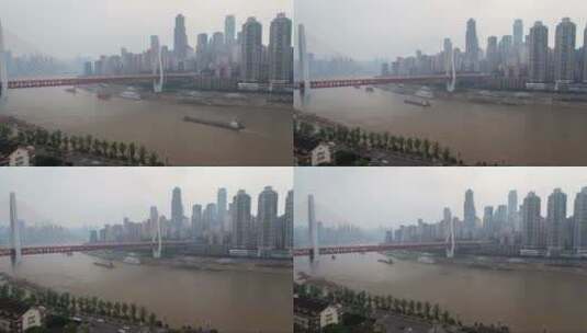 重庆大桥的风景高清在线视频素材下载
