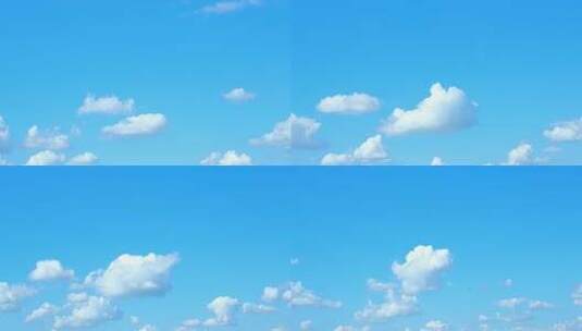 天空的白云延时拍摄高清在线视频素材下载