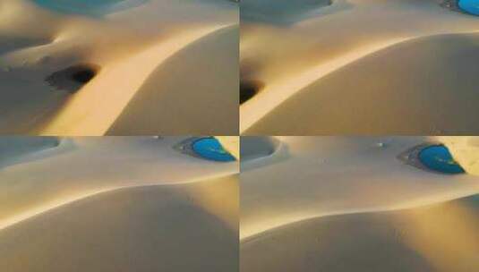 航拍沙漠高清在线视频素材下载