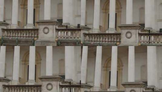菲茨威廉博物馆的追踪镜头高清在线视频素材下载