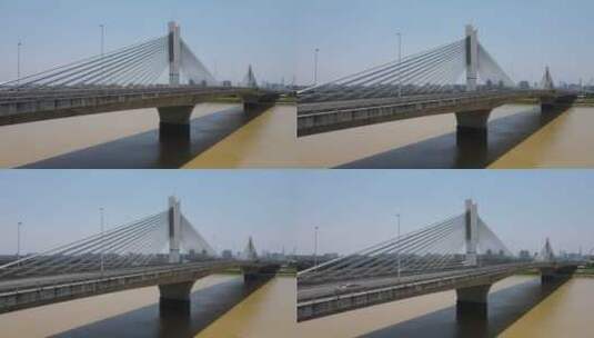 东莞黎川大桥航拍高清在线视频素材下载