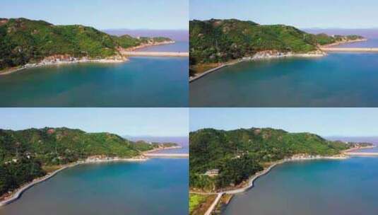 台州黄礁岛，黄礁岛周边航拍视频宣传片高清在线视频素材下载