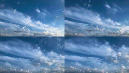 天空延时 天空云朵高清在线视频素材下载