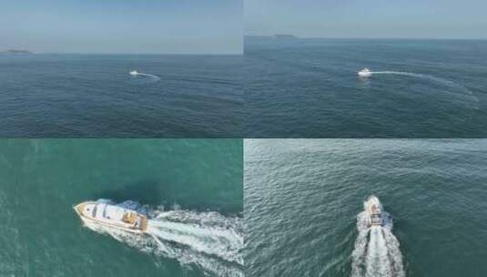 风景，航拍，无人机拍摄，全景，深圳海边风景高清在线视频素材下载