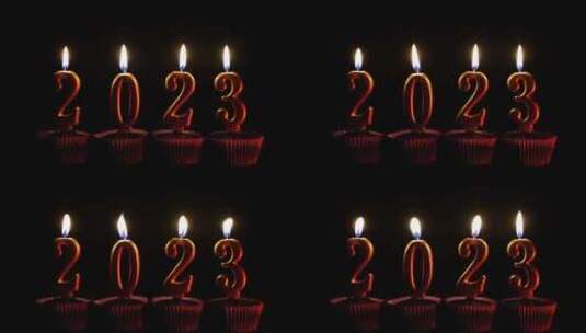 2023燃烧的蜡烛高清在线视频素材下载