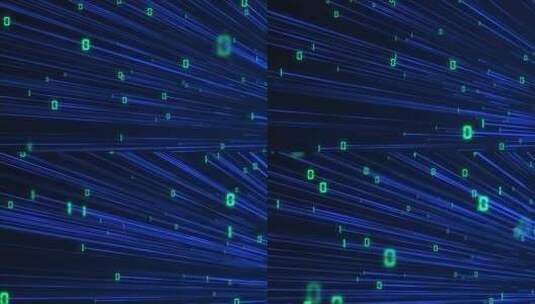 二进制代码数字数据技术背景高清在线视频素材下载