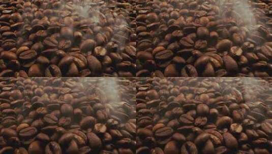 咖啡豆 咖啡 烘焙咖啡豆高清在线视频素材下载