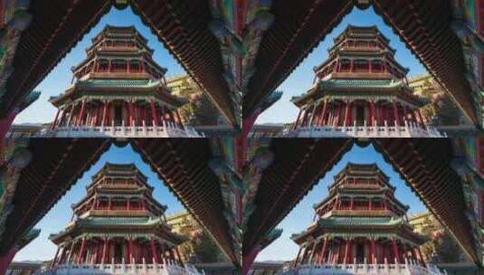 北京颐和园美景高清在线视频素材下载