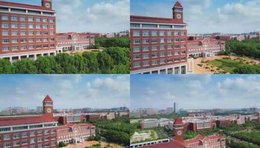 上海交通大学闵行校区高清在线视频素材下载