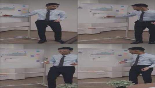 在会议上发言的人高清在线视频素材下载