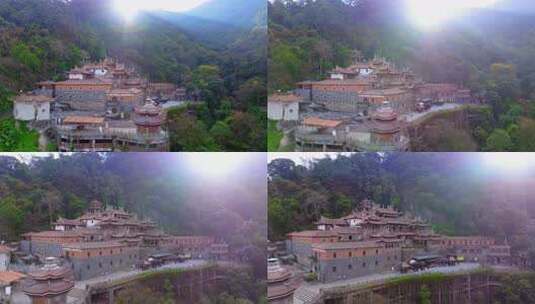 安溪清水岩 清水岩寺 清水祖殿 清水祖师高清在线视频素材下载