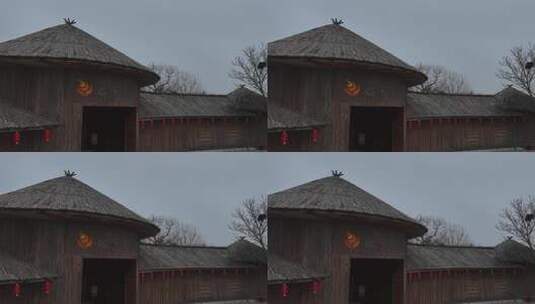 山西西侯度遗址高清在线视频素材下载