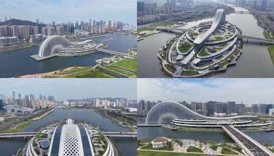 横琴天沐琴台1高清在线视频素材下载