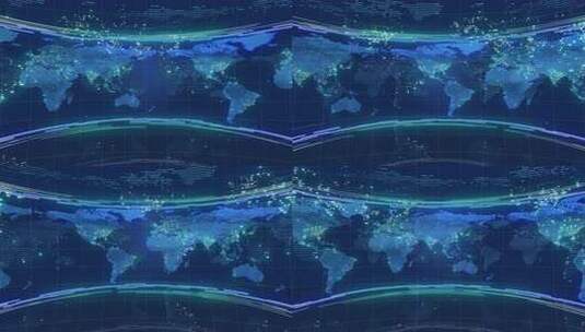 令人印象深刻的3D地图动画高清在线视频素材下载