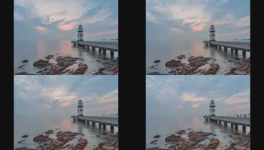原创五一珠海灯塔4K30帧高清素材高清在线视频素材下载