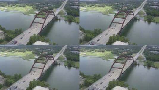 德克萨斯州奥斯汀的桥高清在线视频素材下载