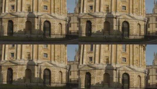牛津大学建筑高清在线视频素材下载