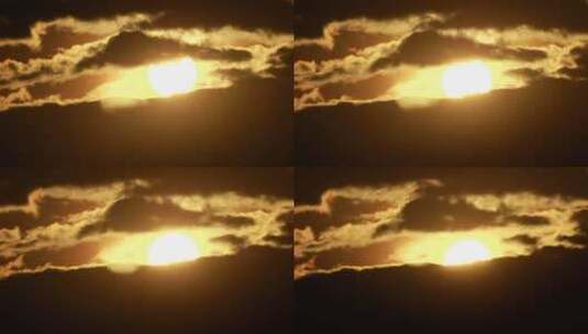 阳光出现在云后高清在线视频素材下载