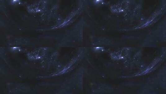太空中银河系的星星高清在线视频素材下载