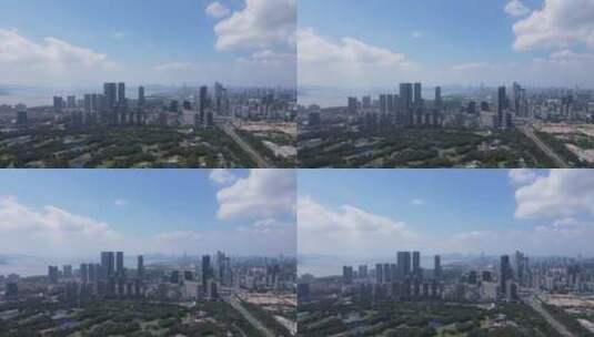 深圳市区航拍高清在线视频素材下载