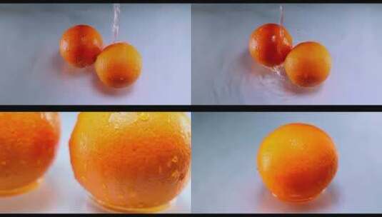水果橙子拍摄片段高清在线视频素材下载