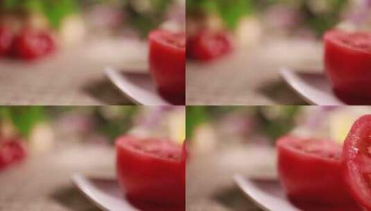 番茄西红柿高清在线视频素材下载
