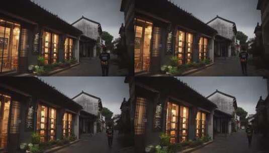 杭州桥西历史文化街区视频素材高清在线视频素材下载