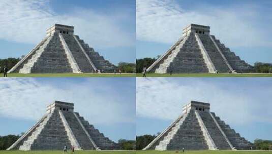 奇琴伊萨金字塔高清在线视频素材下载