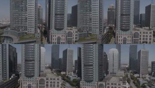 上海外高桥自由贸易试验区高清在线视频素材下载