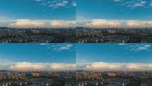 南京城市风光 航拍延时 4K高清在线视频素材下载