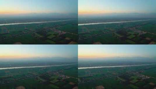 日出前的尼罗河高清在线视频素材下载