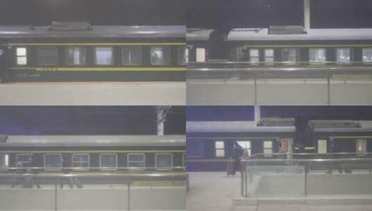 阿勒泰火车站场景高清在线视频素材下载