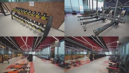 健身房---锻炼高清在线视频素材下载